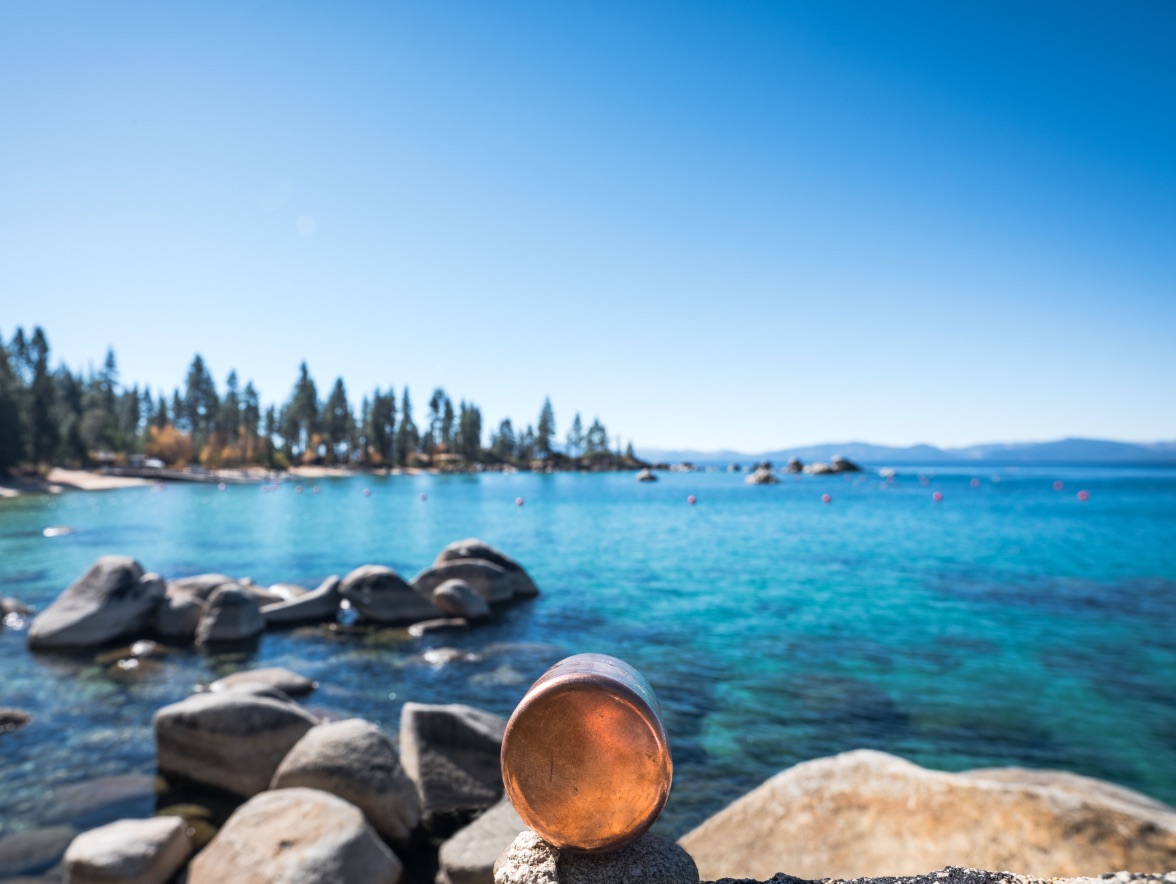 Lake Tahoe'da bir iğne delik kamera. Fotoğraf: Ryland West, Tahoe