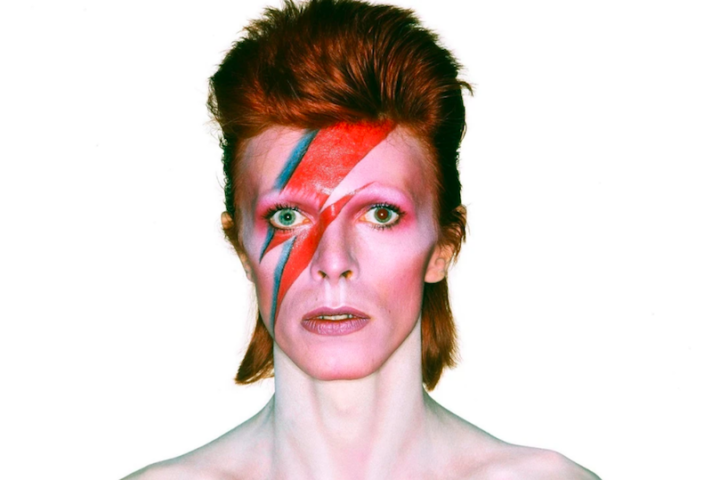 Brian Duffy, "David Bowie as Aladdin Sane" (Aladdin Sana personasıyla David Bowie), 1973, Phillips