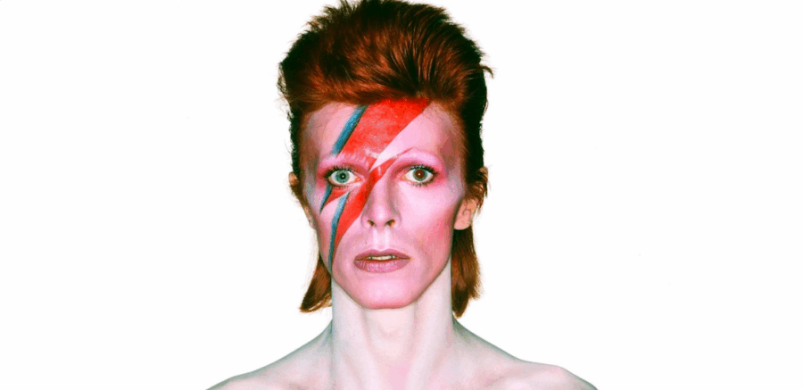 Brian Duffy, "David Bowie as Aladdin Sane" (Aladdin Sana personasıyla David Bowie), 1973, Phillips