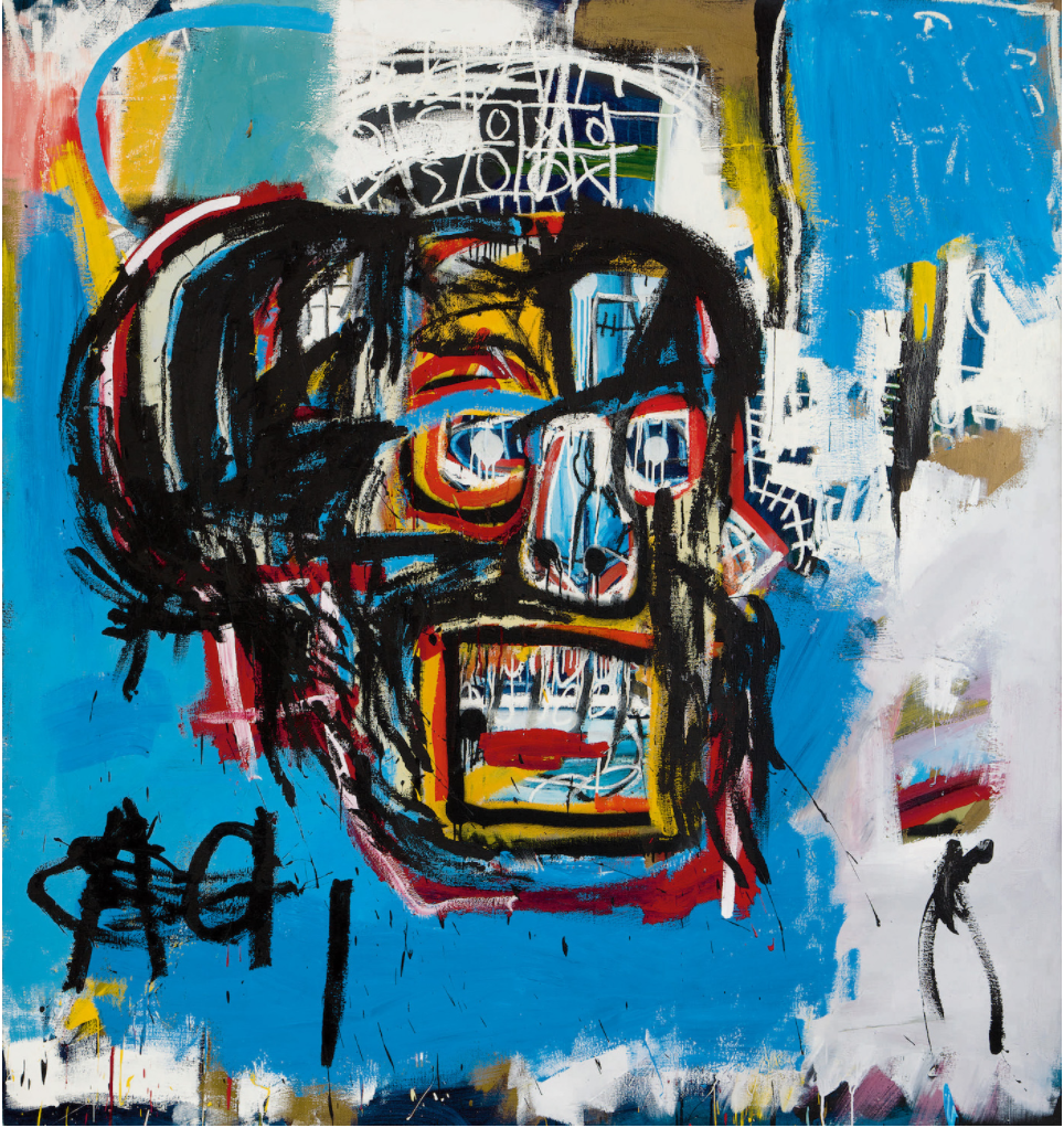 Jean-Michel Basquiat, Untitled, 1982, Fotoğraf : Estate of Jean-Michel Basquiat / ADAGP, Paris / ARS)