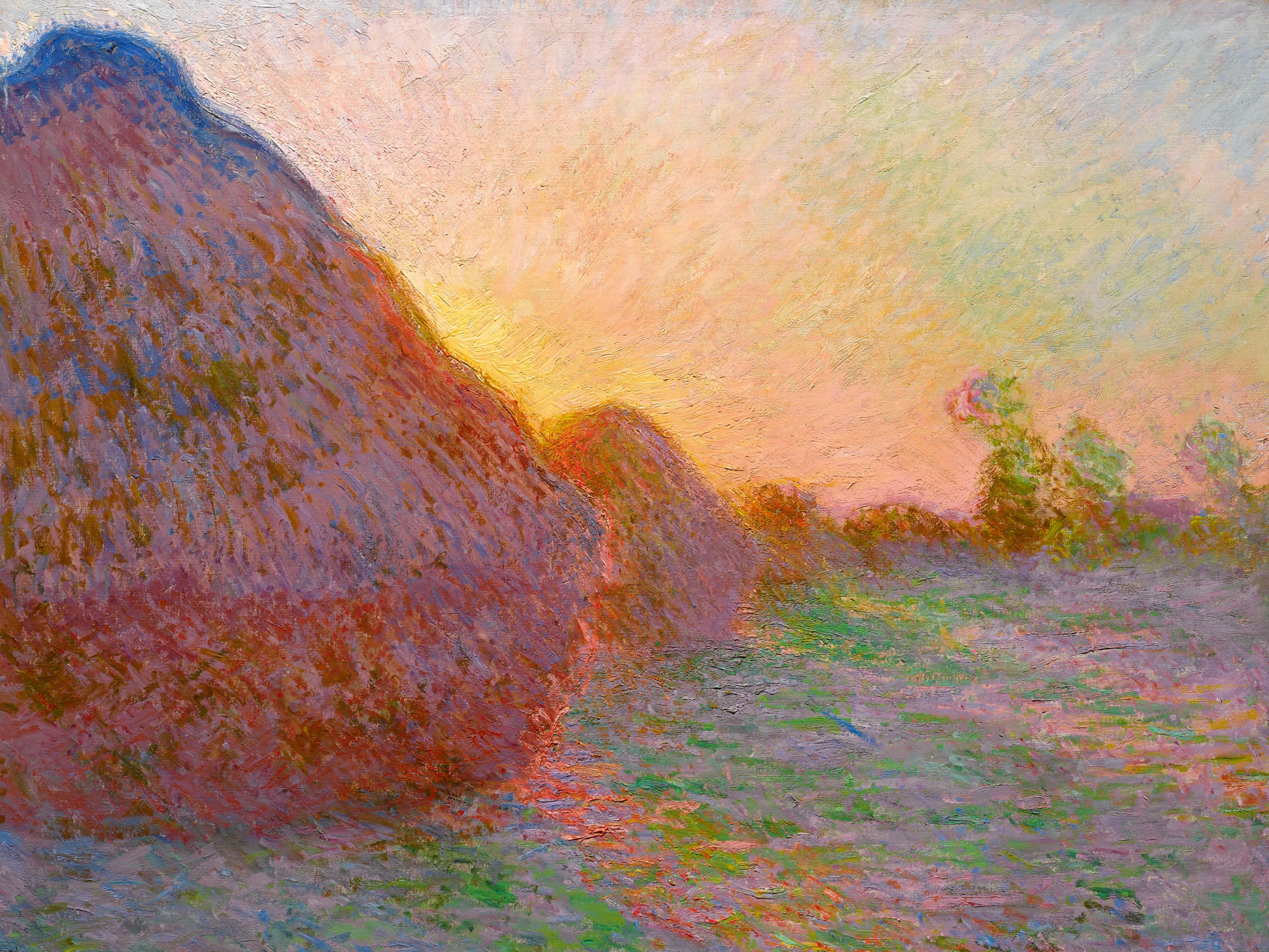 Claude Monet, Meules, 1890, Fotoğraf: Courtesy of Sotheby's