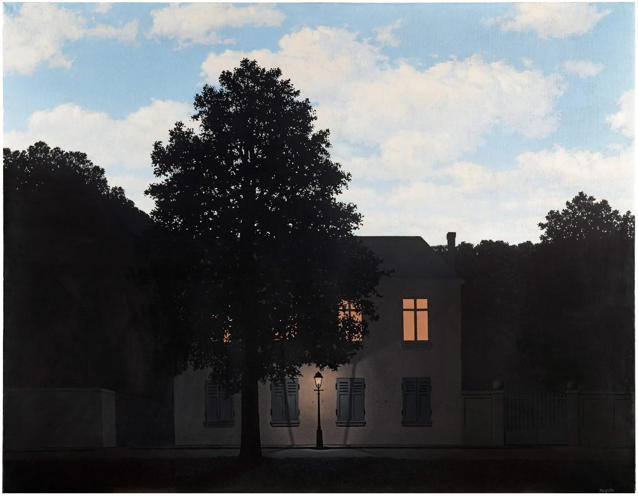 René Magritte, L’empire des lumières, 1961, Fotoğraf: Courtesy of Sotheby's