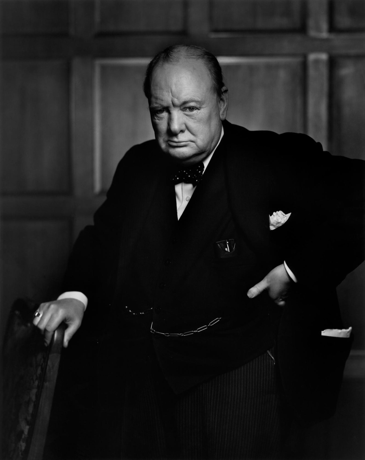 Yousuf Karsh, Winston Churchill, 1941, Fotoğraf: Yousuf Karsh