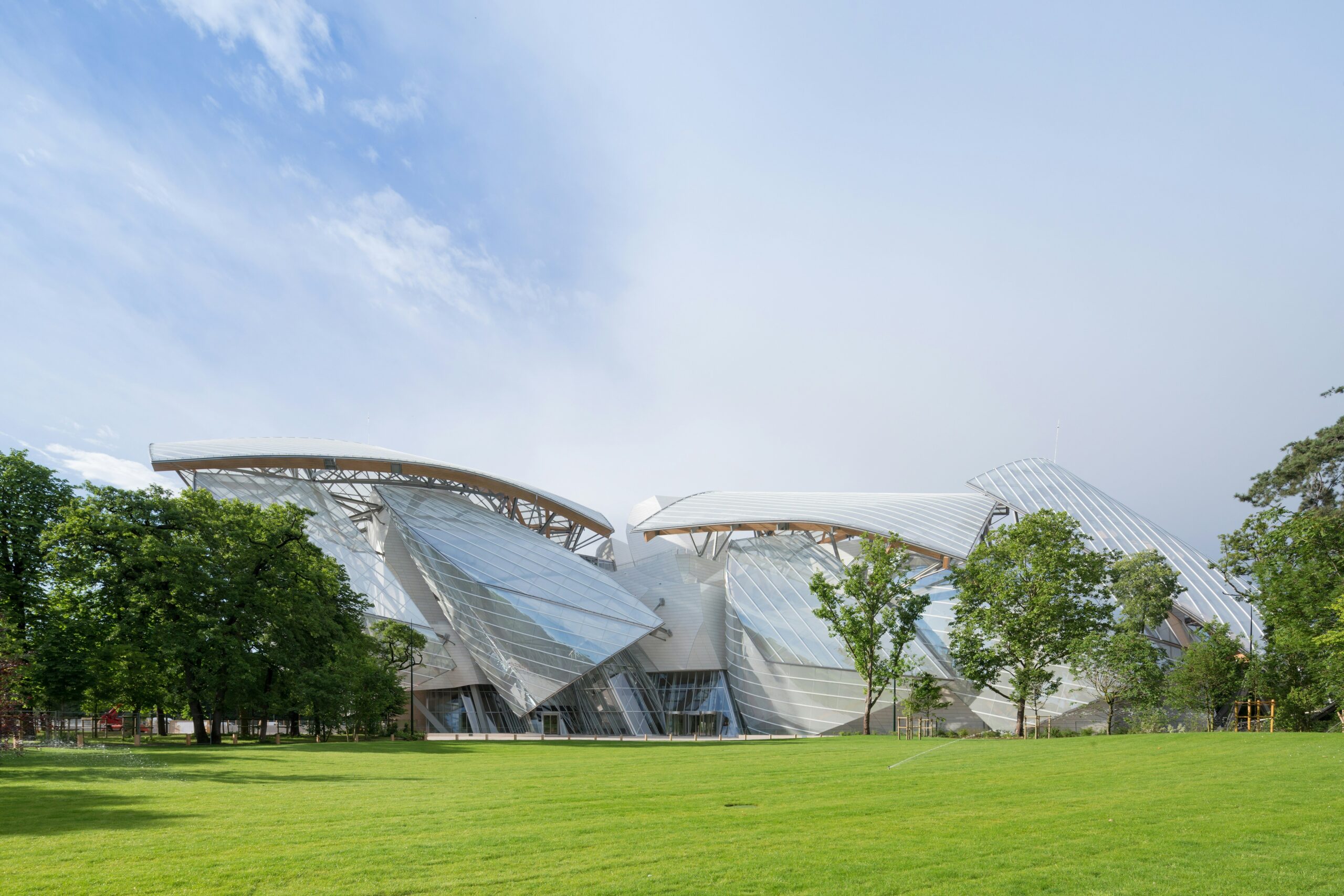 Frank Ghery, Fondation Louis Vuitton, Paris, Fotoğraf: Courtesy of Louis Vuitton Foundation