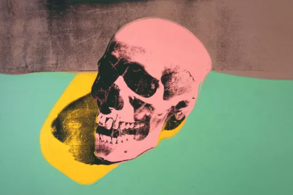 Andy Warhol Skull