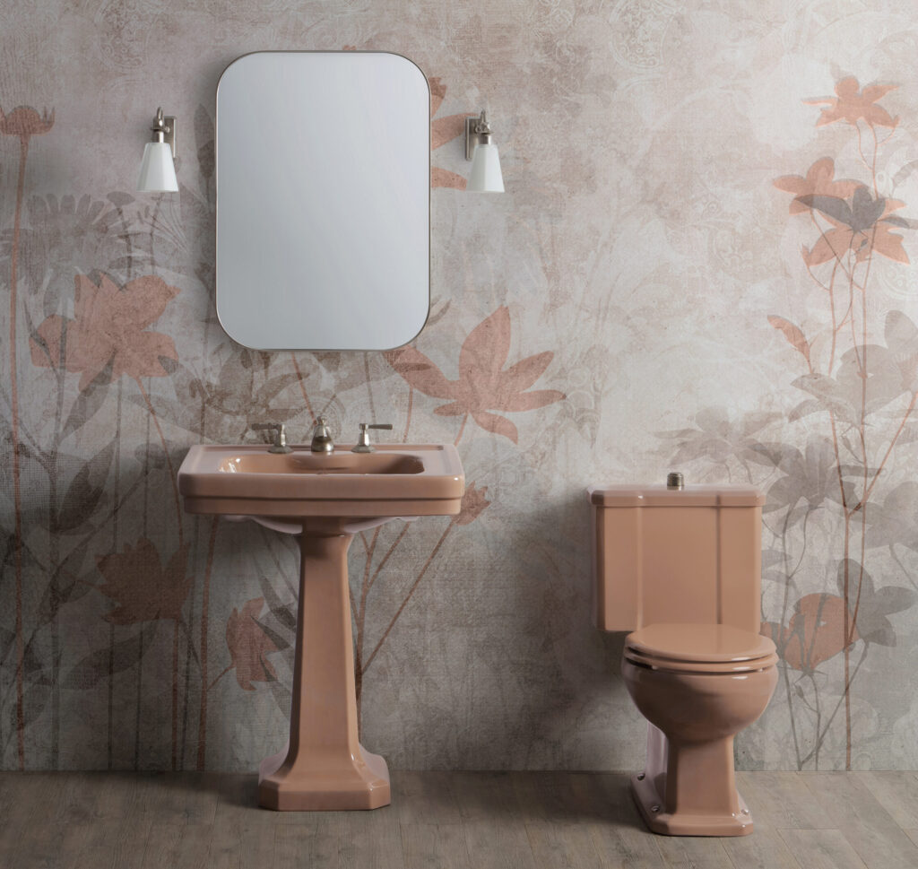 Sbordoni Ceramiche'den Neoclassica banyo tasarımı. 