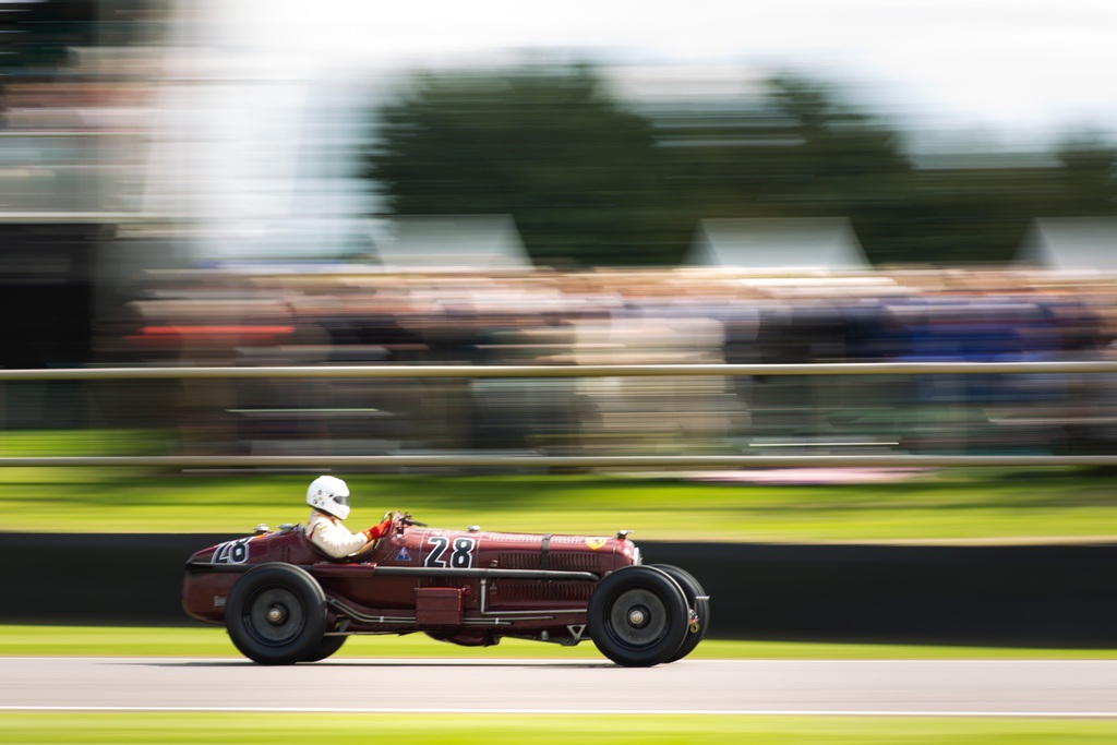 Alfa Romeo 2018 Goodwood Revival'da. fotoğraf Nick Dungan.