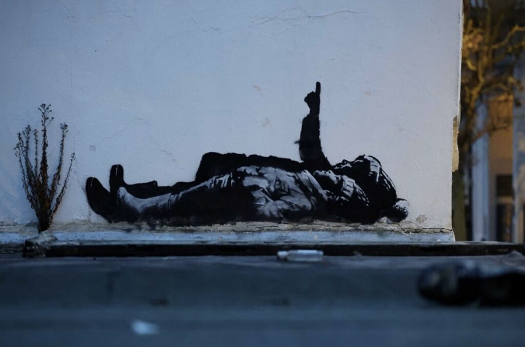 Banksy’nin Son İşi Evsizlik Temalı